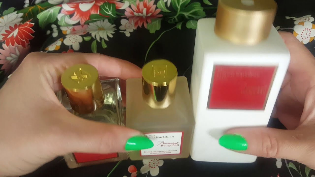 WAOW!!! Baccarat Rouge 540 By Maison Francis Kurkdjian Body Cream/Hair Mist/Body Oil - Review