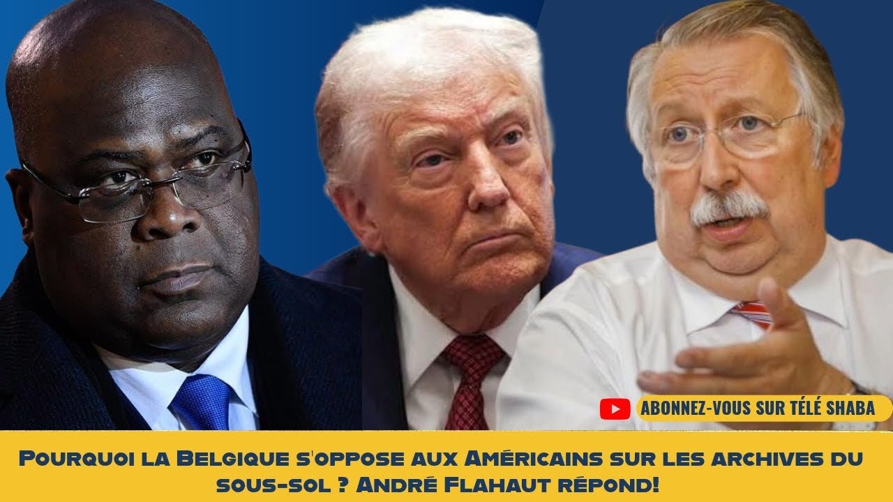 🚨RDC : Pourquoi la Belgique s’oppose aux Usa sur les archives du sous-sol ?Décrypta avec A. Flahaut