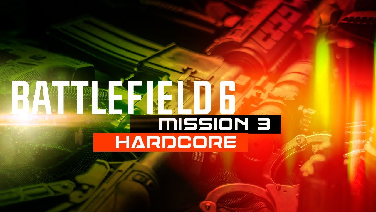 Battlefield 6 Campaign Mission 3. Hardcore Difficulty (No Commentary)