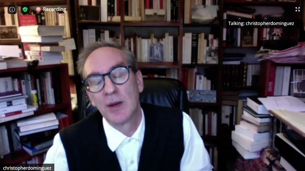 Presentación de “Ateos, esnobs y otras ruinas” de Christopher Domínguez Michael
