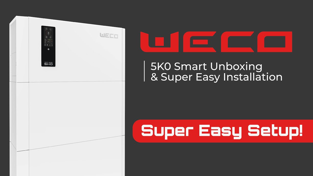 WeCo 5K0 Smart | Unboxing & Super Easy Installation