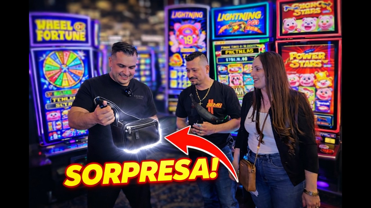 ¡NO LO ESPERABA! 😱 Mis invitados me dieron una SORPRESA en el CASINO