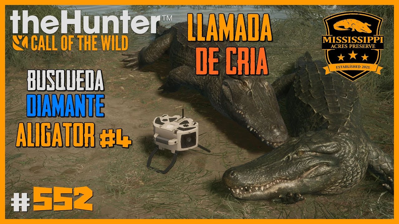 LLAMADA DE CRÍA PARA ALIGÁTOR - CAZA EN MISSISSIPPI CON RECLAMO ELECTRÓNICO | 🦌theHunter: CotW #552