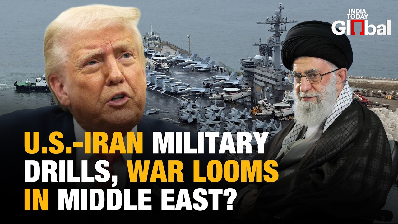 U.S.-Iran Hold Military Drills, War Fears Rise Ahead of Geneva Nuclear Talks | #IranUS #MiddleEast