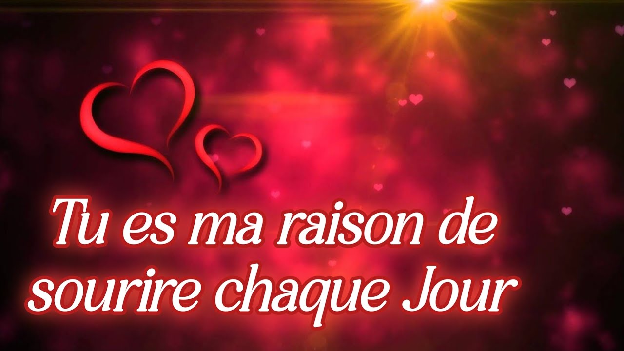 Tu es ma raison de sourire chaque jour 💟 | po&egrave;me d'amour touchant
