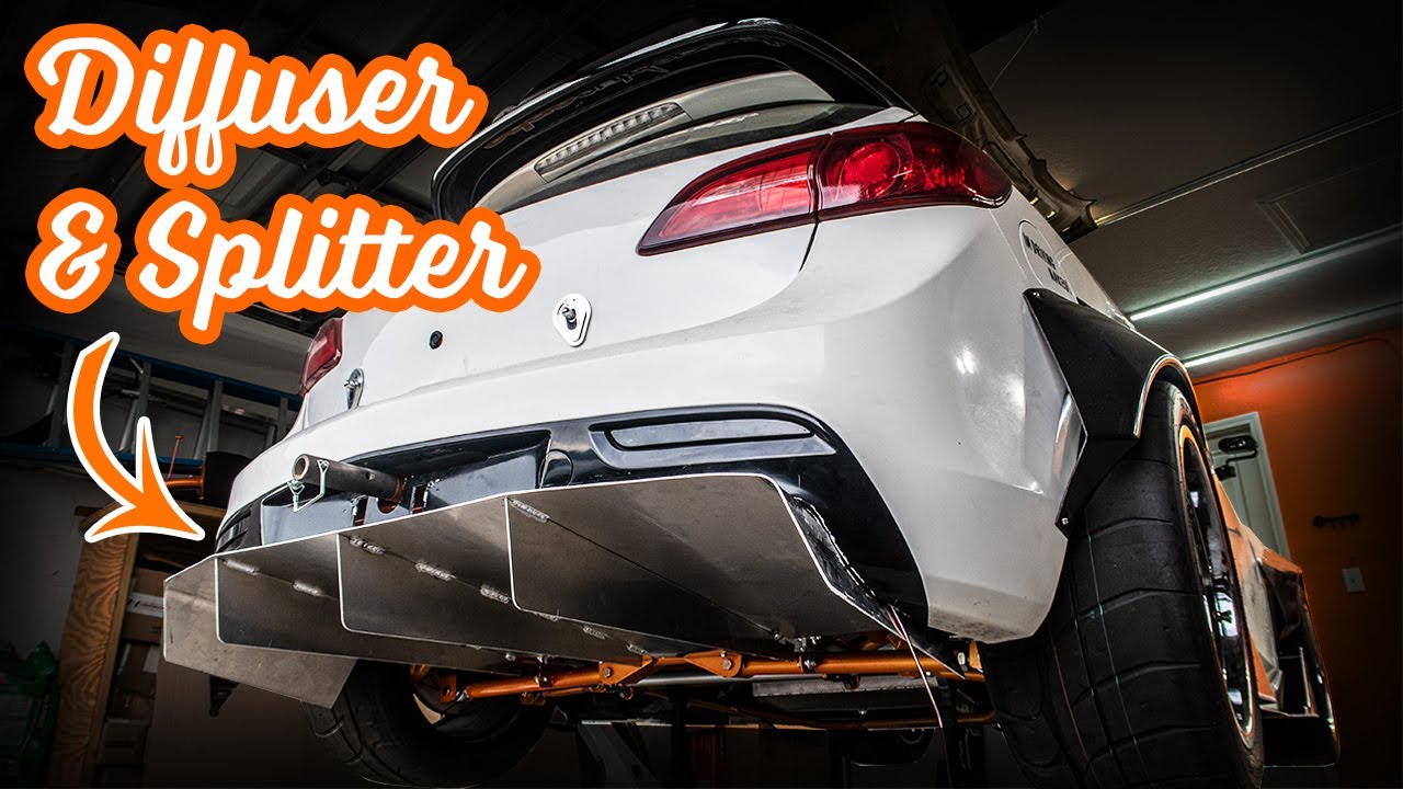Custom Diffuser and Splitter for My Mazdaspeed3 (Episode 64)