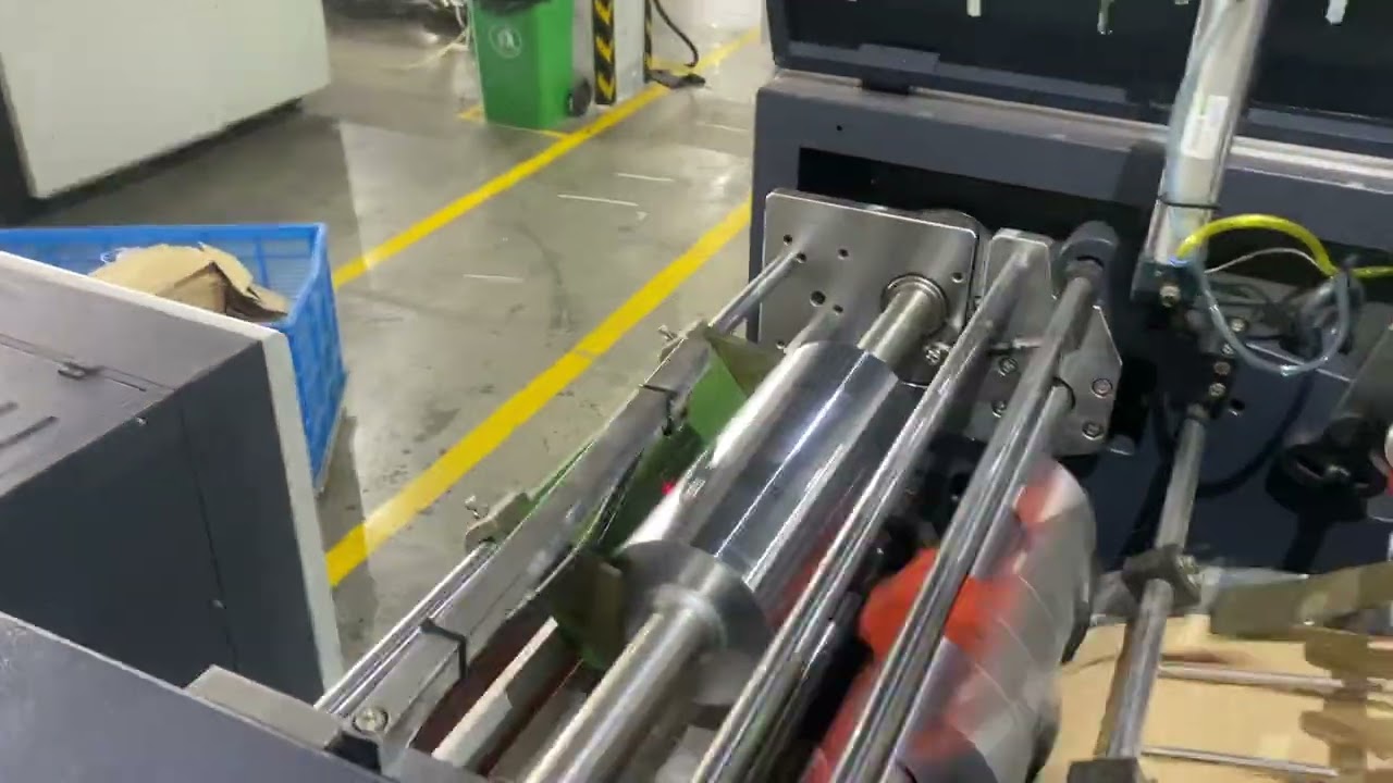 ROKIN brand 200 pcs/mins RKHF-330T full automatic twisted handle paper bag making machine