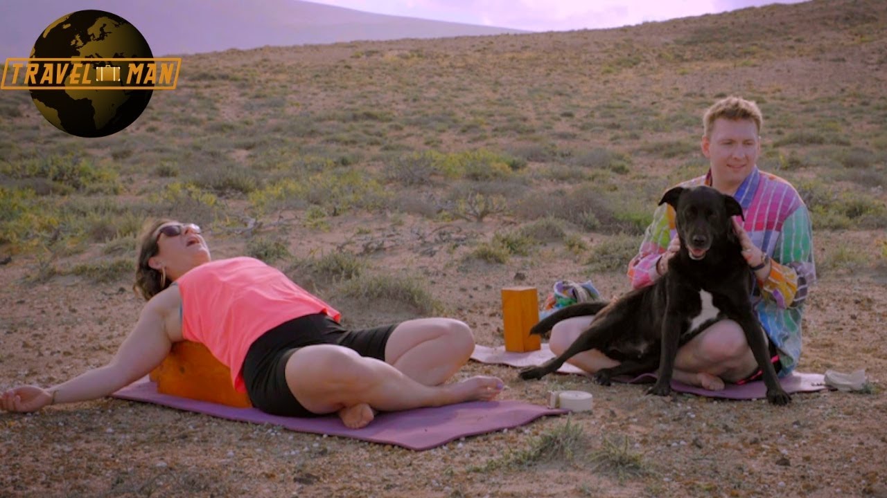 Yoga class mayhem with Joe & Jessica Fostekew Lanzarote! | Travel Man Series 12 Deleted Scenes