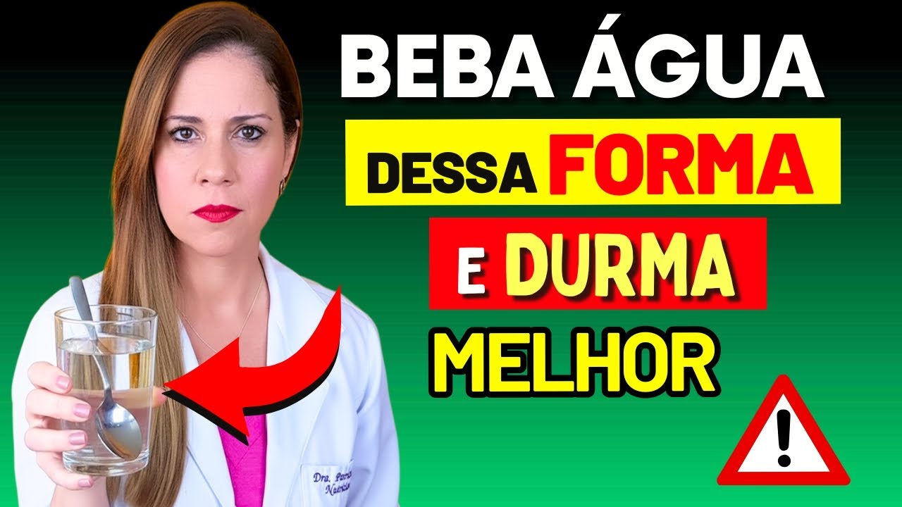 Beber Água à Noite Faz Mal? O Que Realmente Pode AJUDAR NO SONO