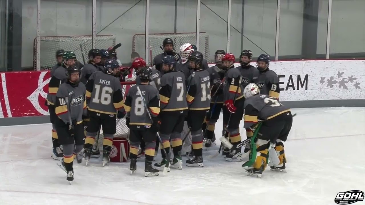 Турнир Макферсона (полуфинальный матч) - команда GOHL U18 против команды St. Andrew's Saints