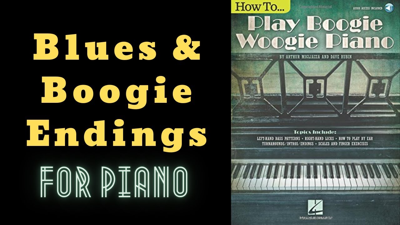 3 ways to end a blues or boogie song on piano