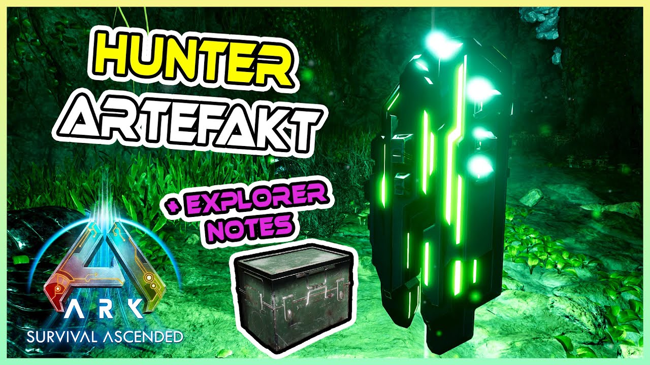 ARK Survival Ascended - 26 - Artifact of the Hunter + Expl. Notes ⭐ ASA Let's Play deutsch | German