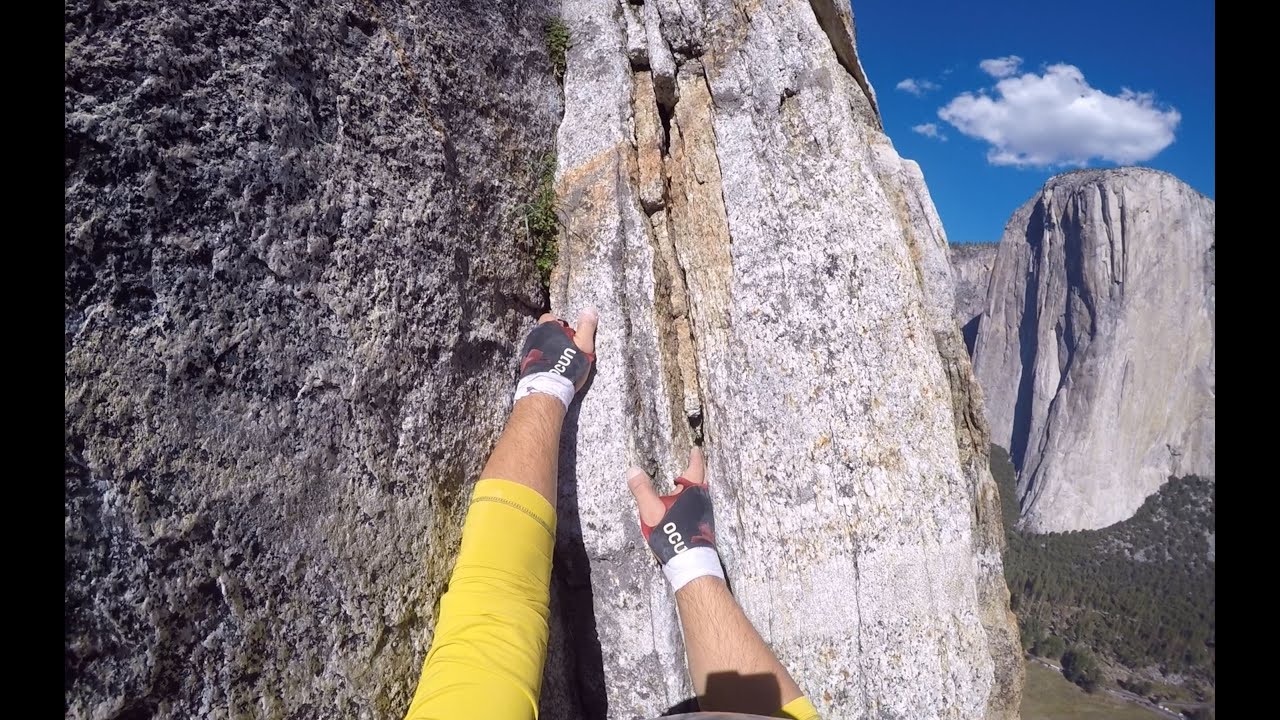 East Buttress of Middle Cathedral - Pitch 9-10 Linked
