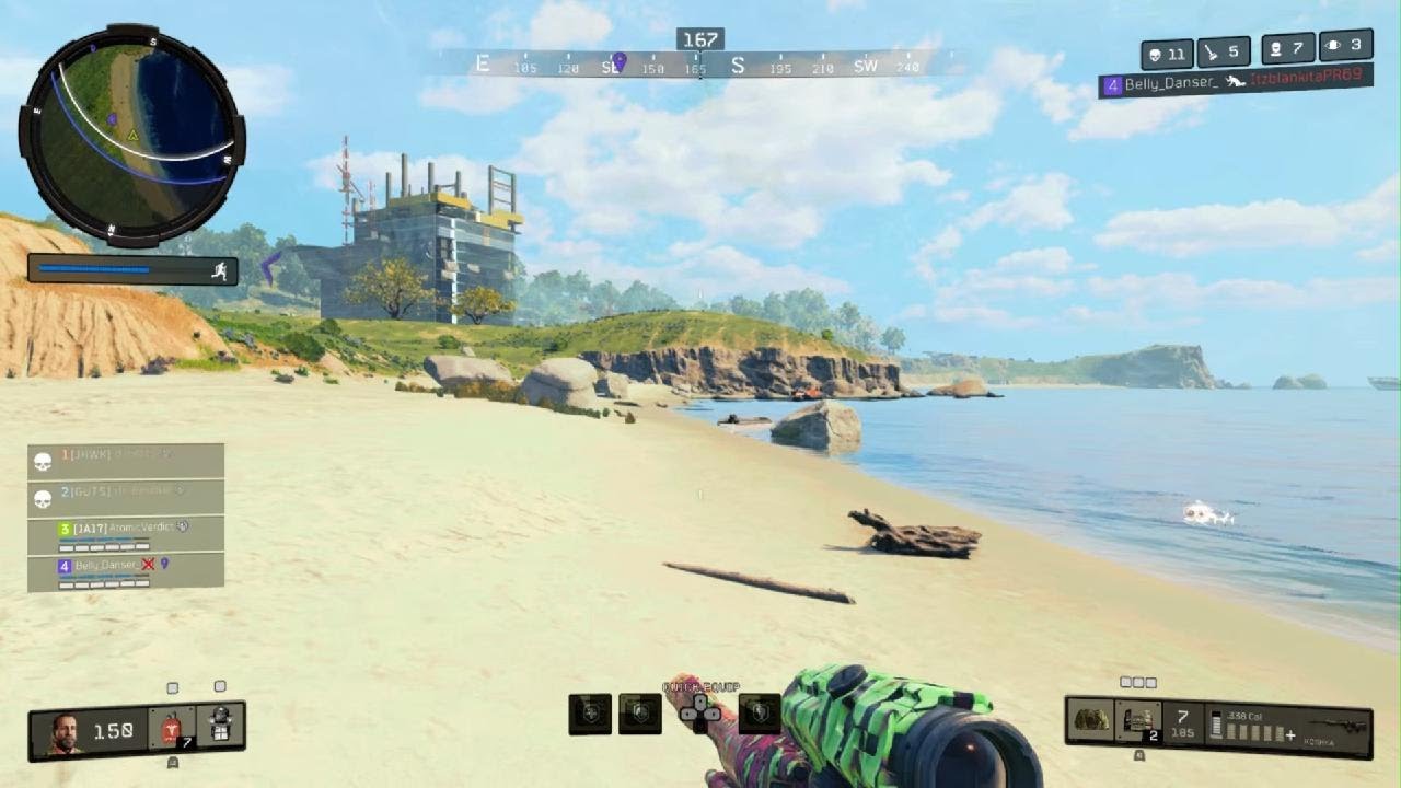 IT WAS OVER FOR THE LOBBY ONCE WE REACHED THE FINAL BATTLEGROUNDS