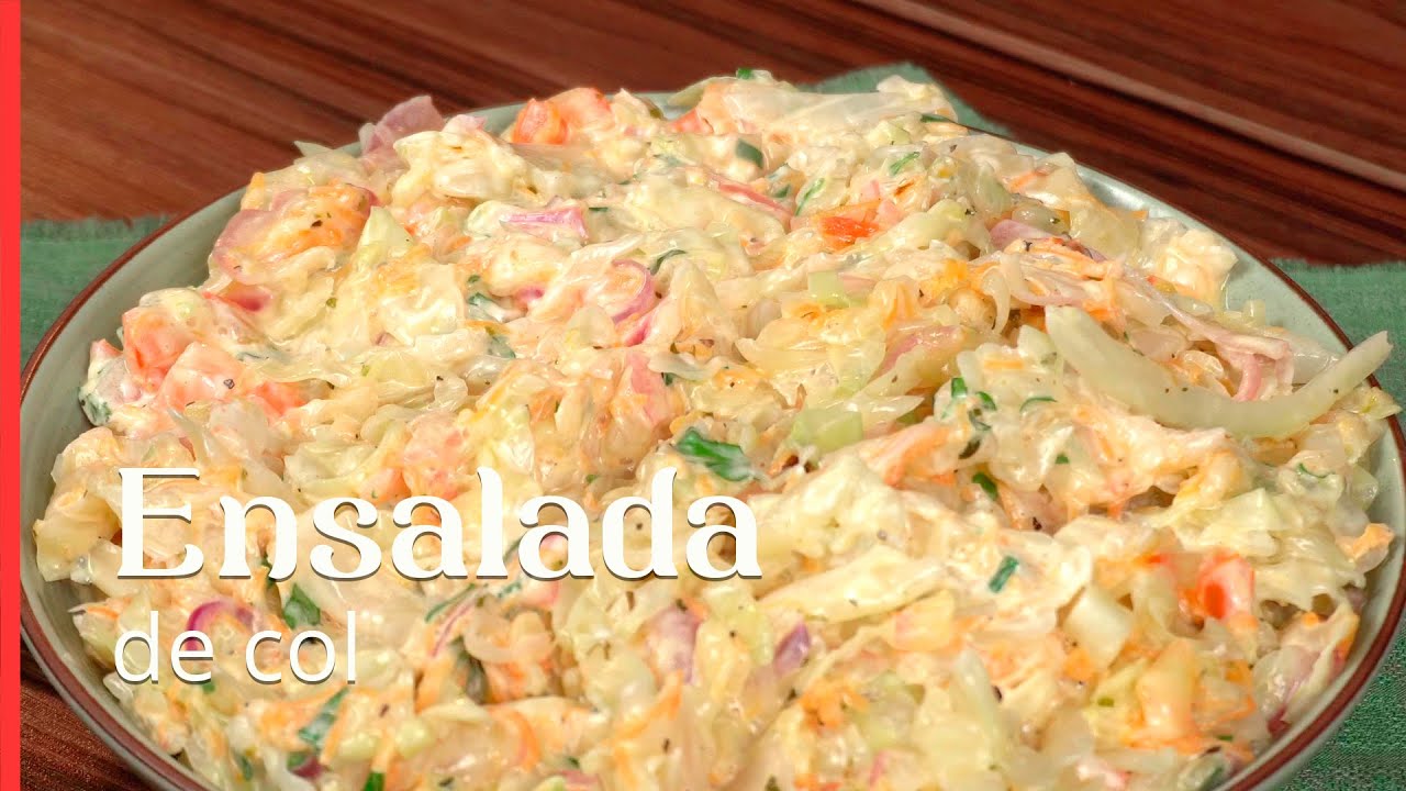 Esta ensalada de col es la guarnici&oacute;n perfecta para tu barbacoa.