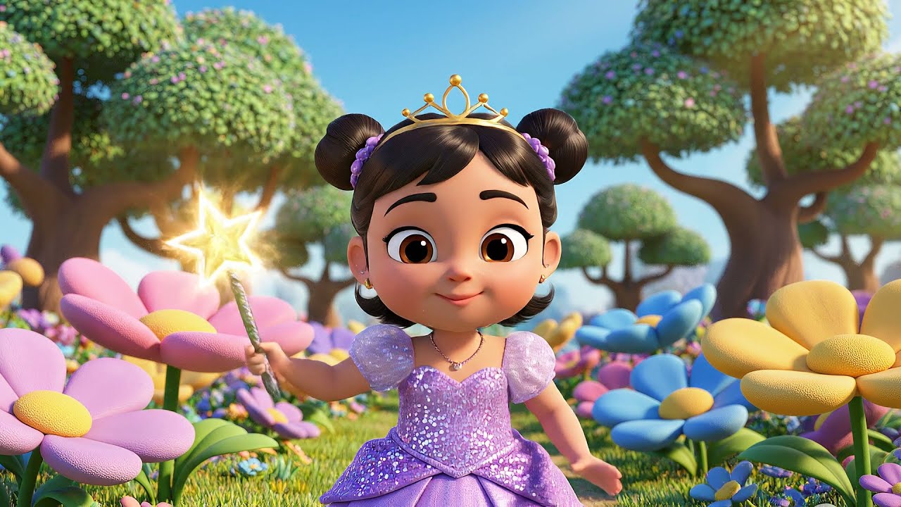La Princesa Bebé Mario dejó caer su varita | Canciones Infantiles y Rimas para Niños