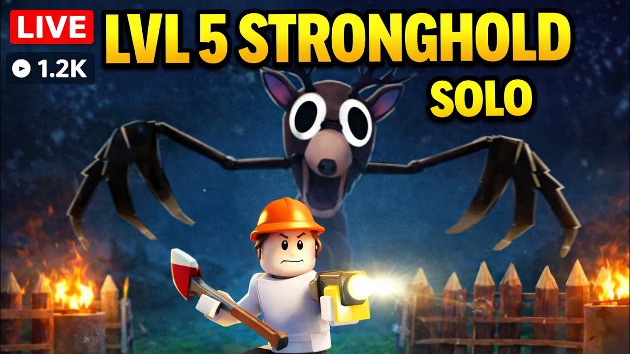 99 NIGHTS 🔴 live stream 5 level strong hold 
IN ROBLOX 🔦. !!