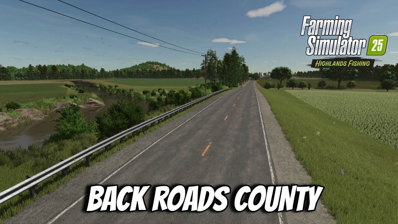 Back Roads County Map Tour - Farming Simulator 25 FS25 XBOX
