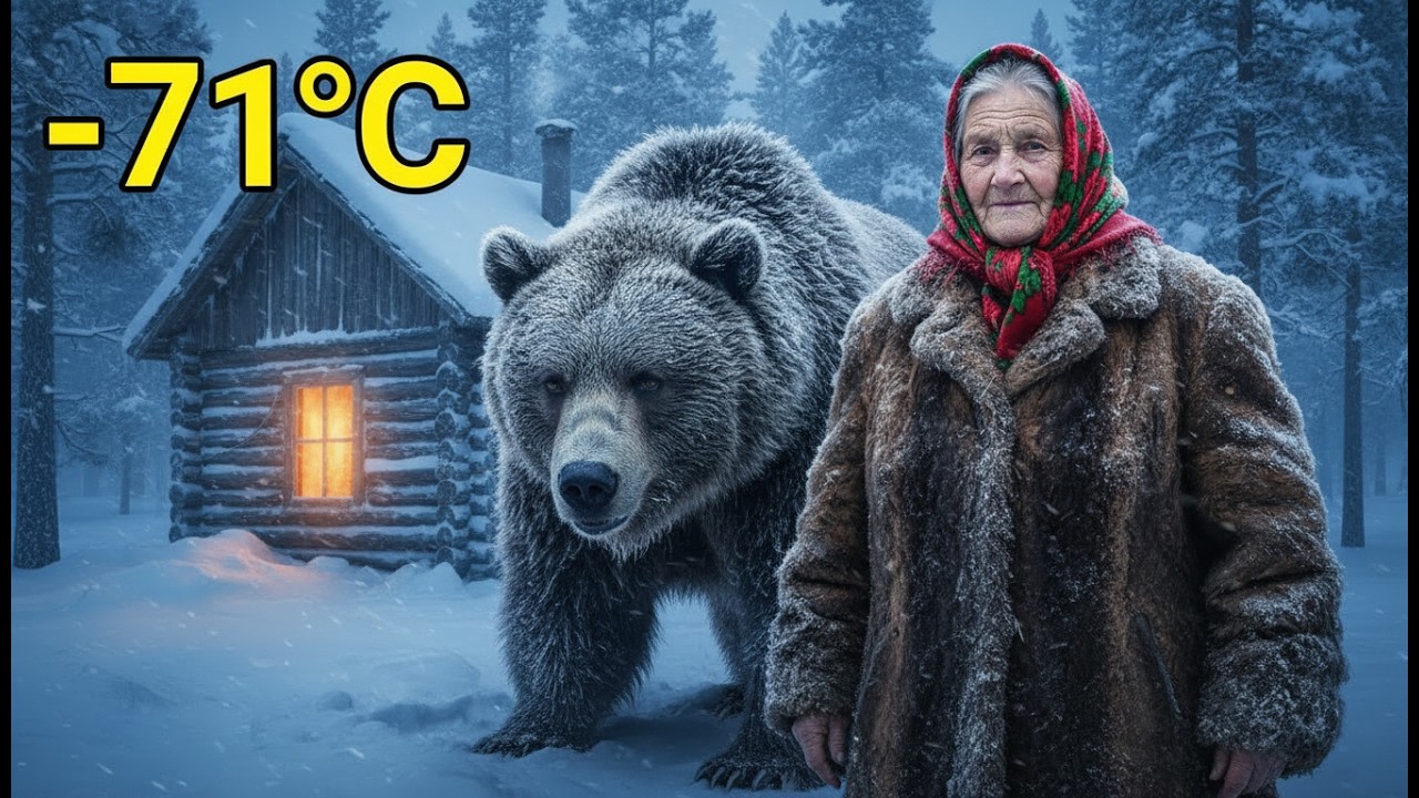 She rescued the bear in the freezing cold, and this is the ending. Deep Frost Towns