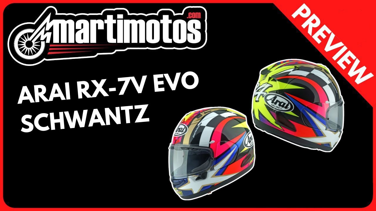 Preview // Arai RX-7V Evo Schwantz