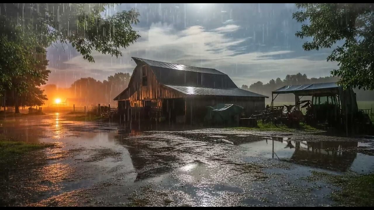 Natural Calm Loop 😴 Endless Rain & Thunder