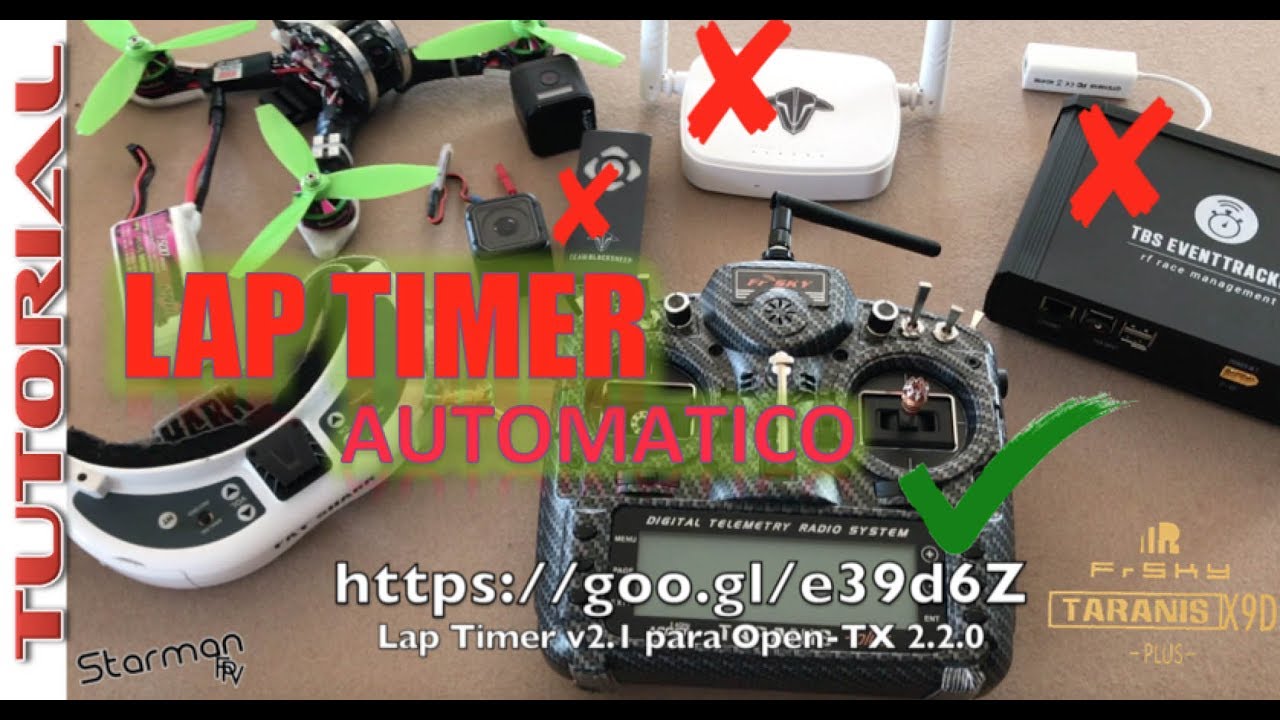 Tutorial: Lap Timer automatico con taranis