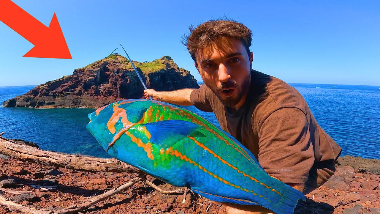 Pêcher devant cette île oubliée devrait être interdit!! (Poisson rare)