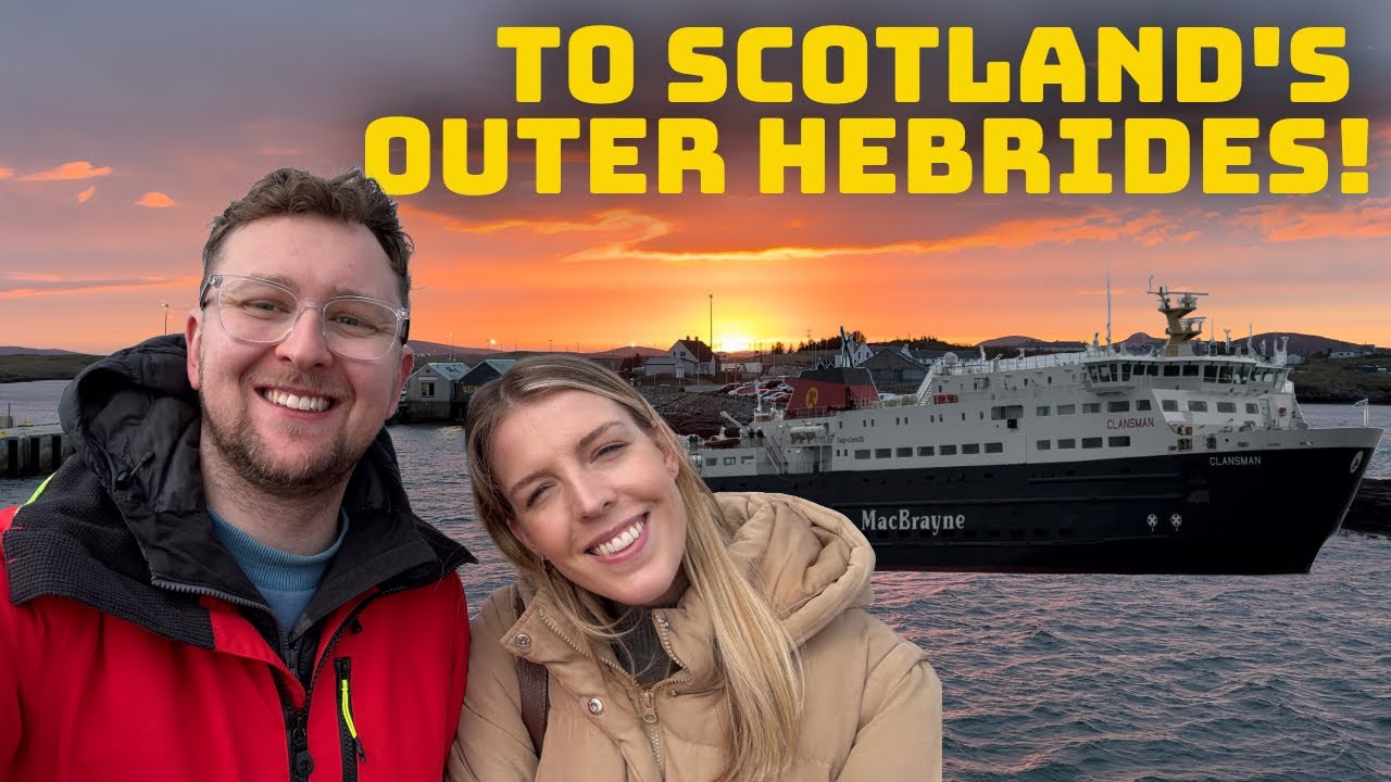 FERRY TO THE OUTER HEBRIDES 🏴󠁧󠁢󠁳󠁣󠁴󠁿⛴️ Uig, Skye to Lochmaddy, North Uist aboard CalMac’s Clansman