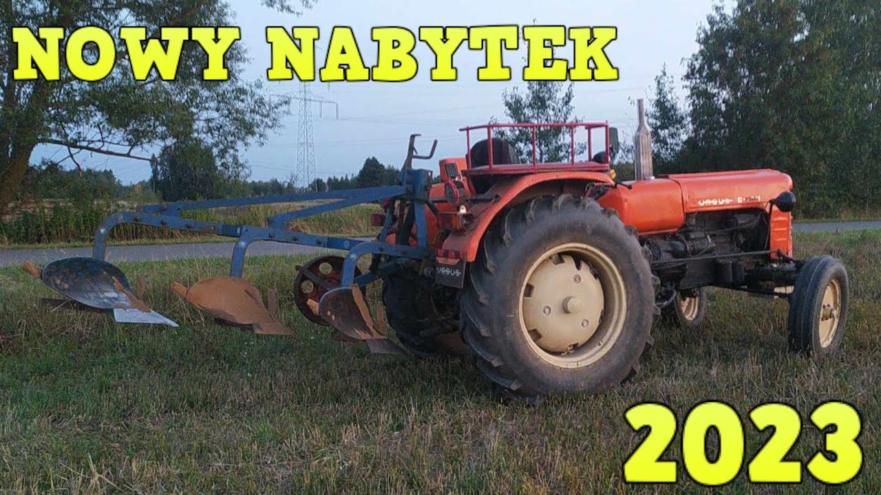 Orka Nowym nabytkiem 2023🔥 Ursus c 4011 na 3 skiby w glinie ⚡Nowe dzierżawy🚜 Rabewerk 3 skibowy🎥