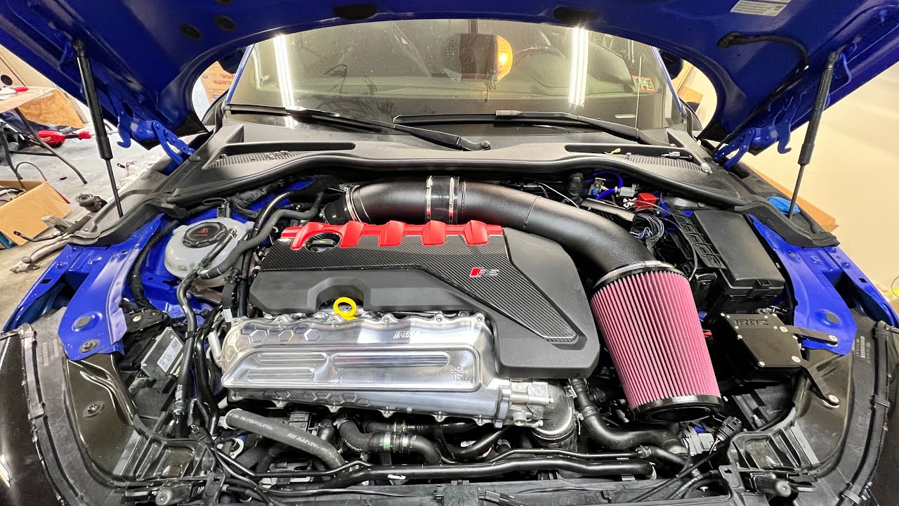 Iroz Motorsport Billet RS3 and TTRS Intake manifold and Direct Injector delete install