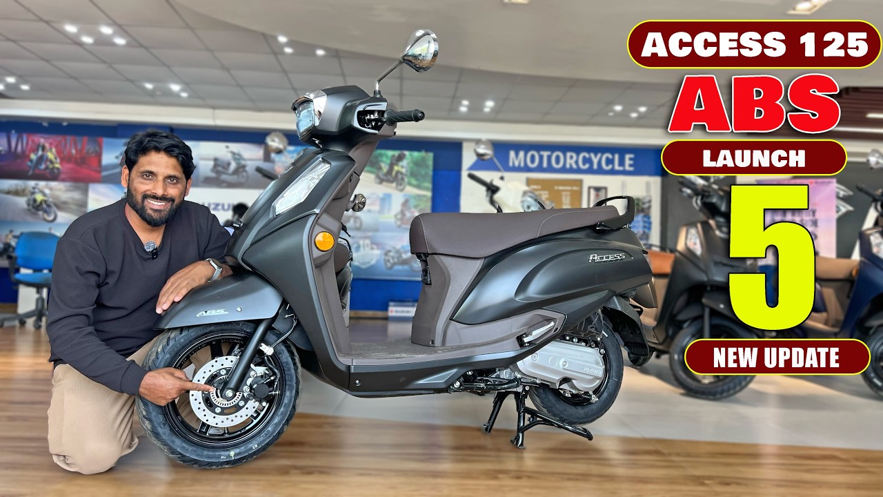 New Suzuki Access 125 ABS 2026 Model Launch With 5 Update Full Review