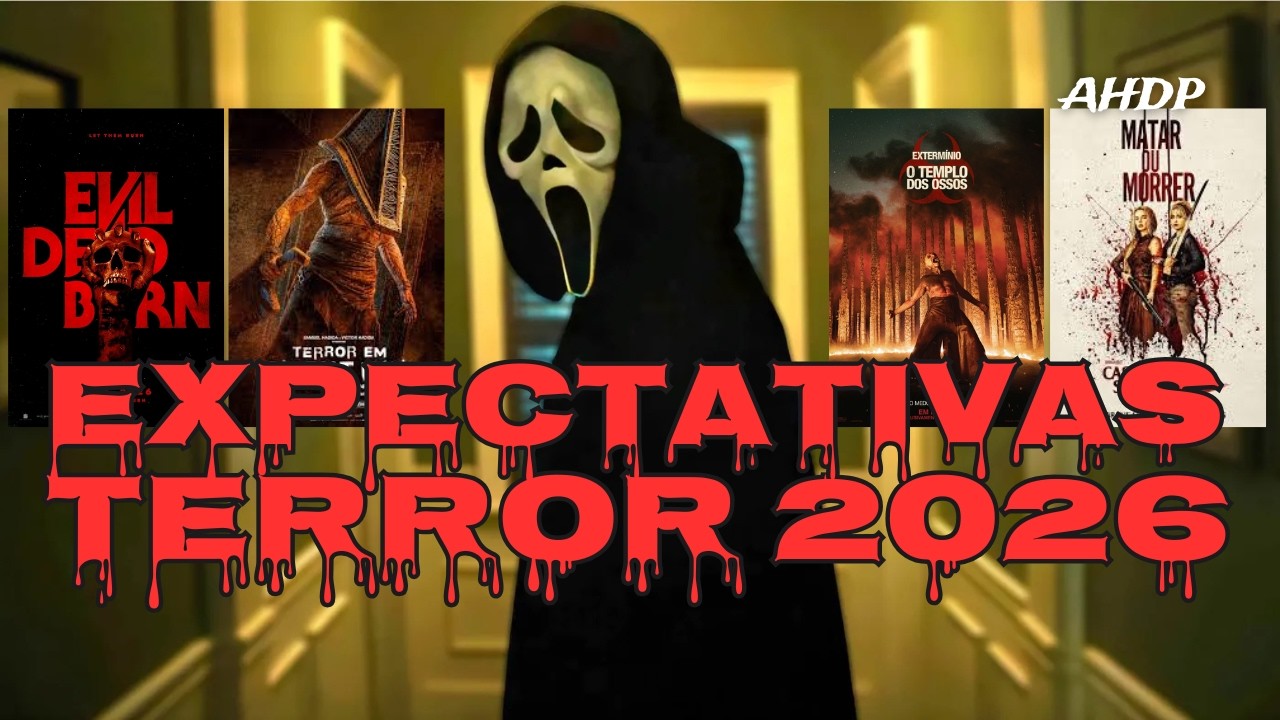 O QUE VEM A&Iacute; NO TERROR EM 2026?  Estreias, Expectativas e Hype 🔥 ANO PROMETE!