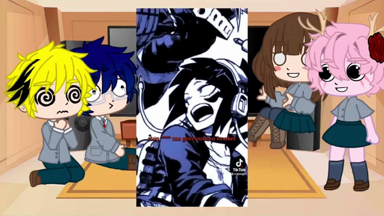 MHA react to Kyoka Jirou - MomoJirou (Jirou's Birthday Special!) GCRV