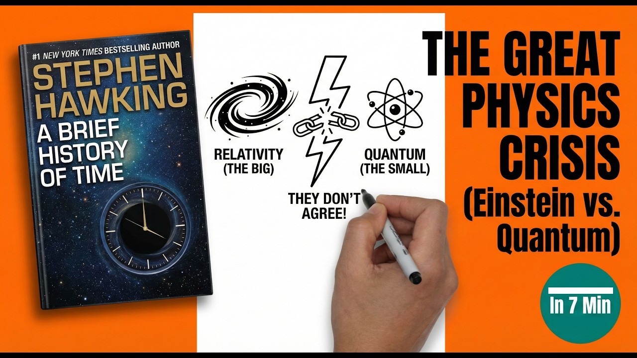 Stephen Hawking Explained: The Central Crisis of Modern Physics