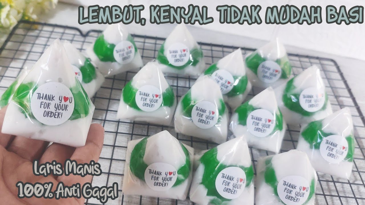 KUE MENDUT TANPA DAUN PISANG ‼️PLUS  CARA MEMBUNGKUS BENTUK KERUCUT 😍❗