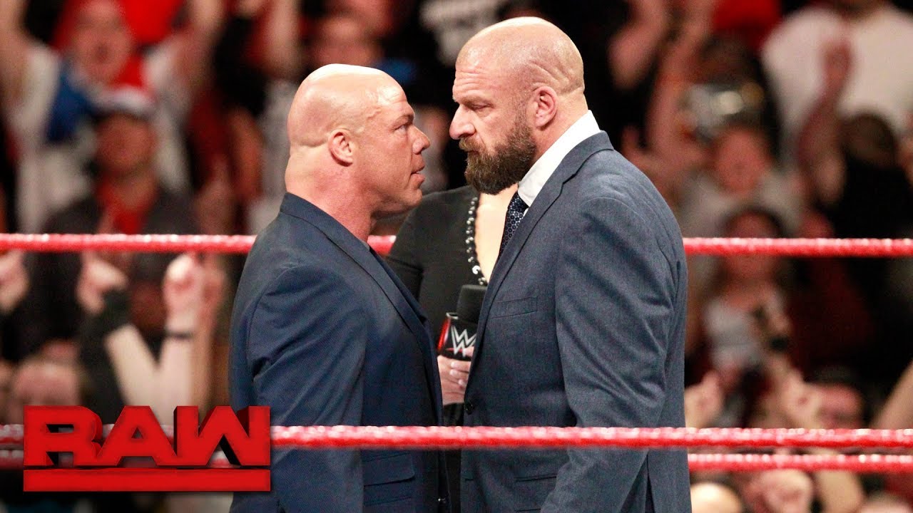 Курт Энгл угрожает отомстить Трипл Эйчу: Raw, 20 ноября 2017 г.