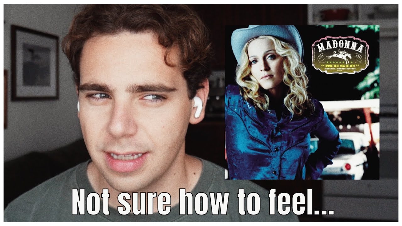 Reacting to Music by Madonna for the FIRST time