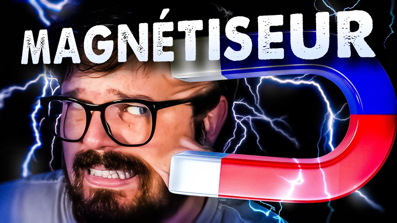 Il fait du MAGNÉTISME et met MAL À L'AISE la dame