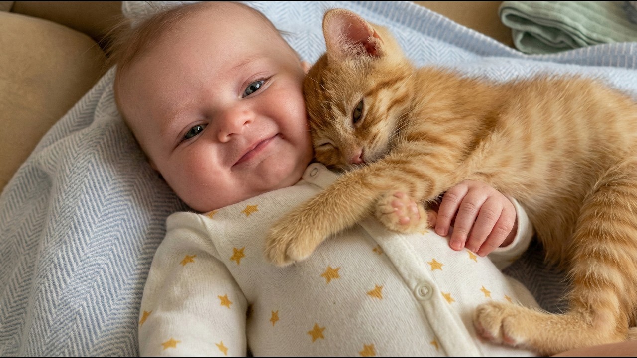 Cute Baby & Kitten Bonding Moments 😻 | Adorable Cat Videos 2026