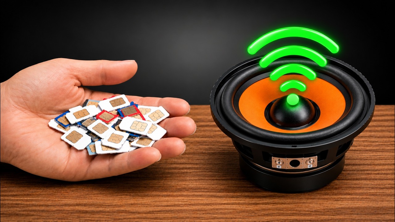 No WIFI Needed! Put SIM Card in the Old Speaker! Millions Don&rsquo;t Know