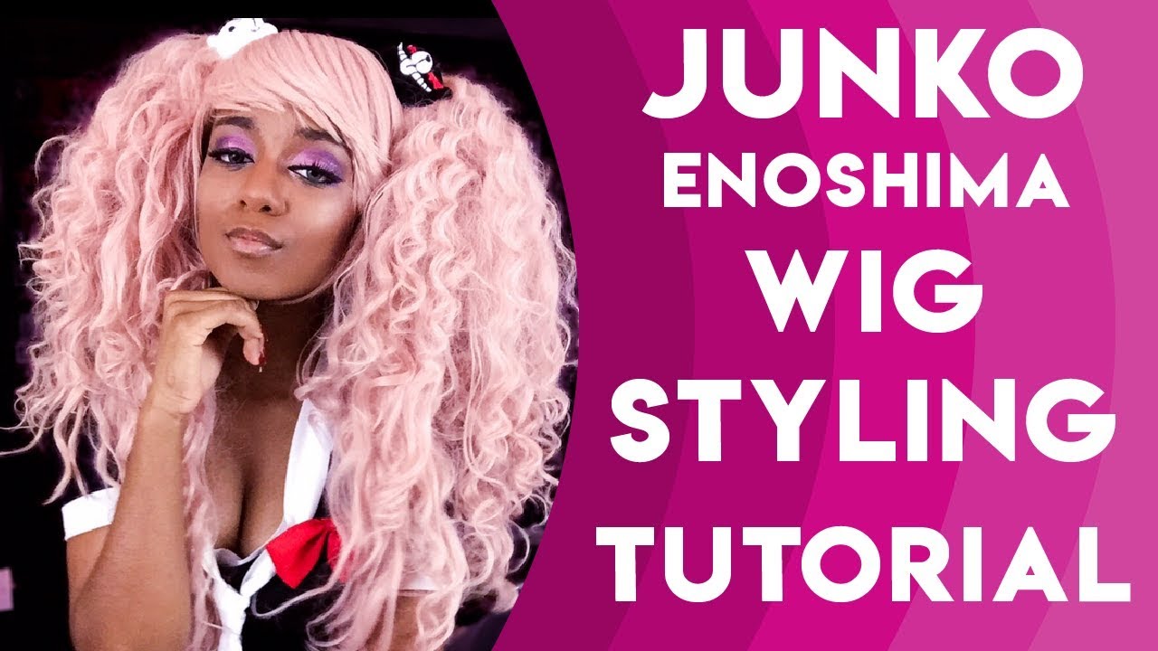 COSPLAY TUTORIAL - Junko Enoshima Wig