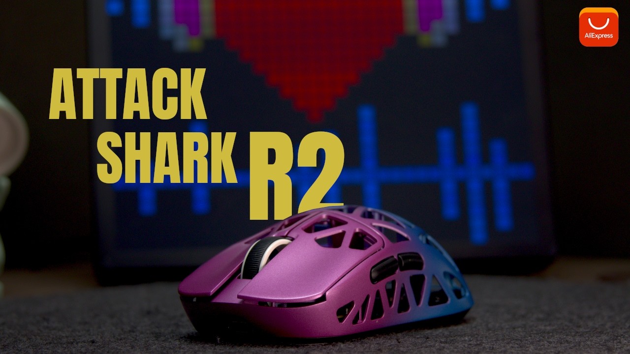 ATTACK SHARK R2 - LIGERO Y POTENTE