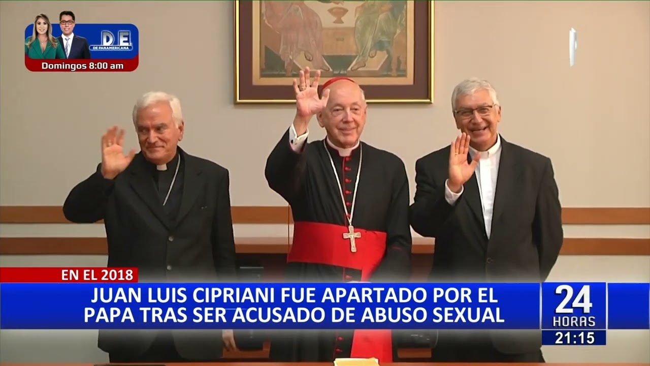 Juan Luis Cipriani rechaza denuncia de abuso sexual publicado por diario El País