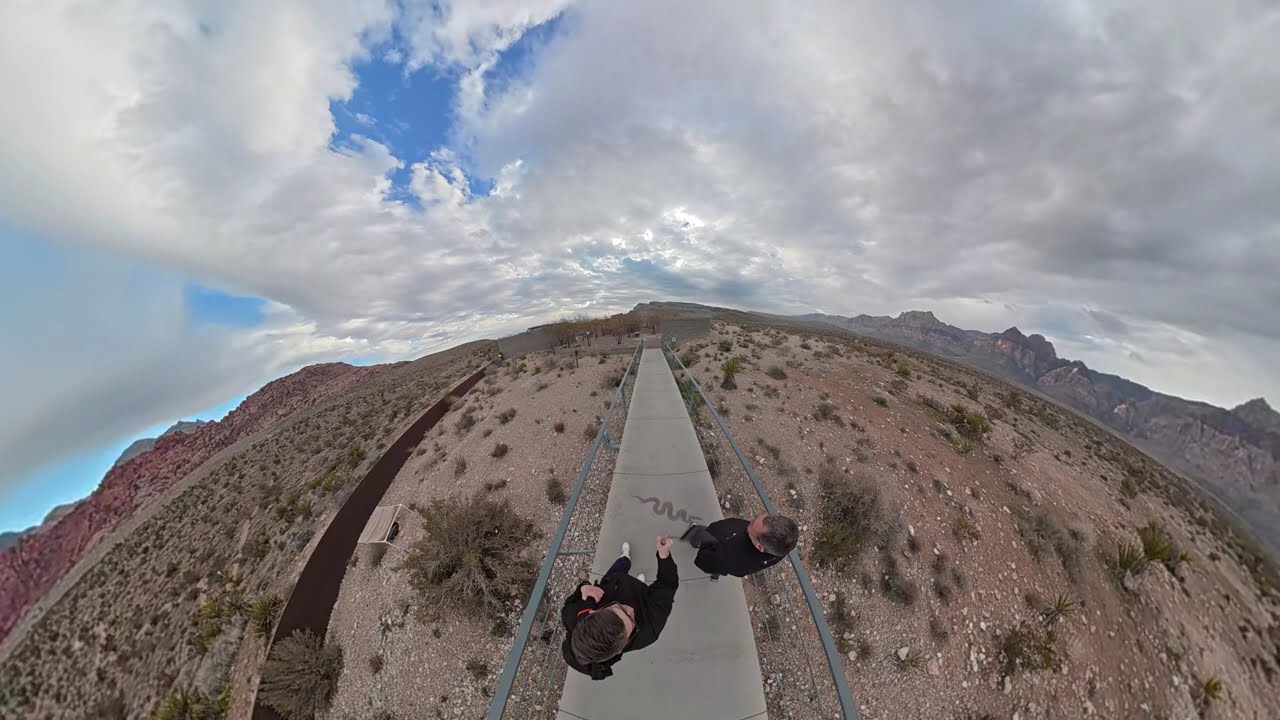 Red Rock Canyon Visitor Centre in Las Vegas, Nevada, 4K UHD (Shot on DJI Osmo 360)