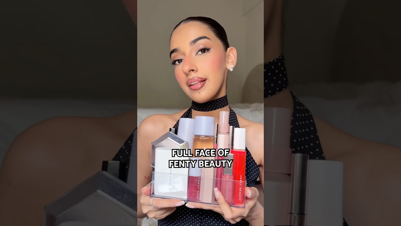 full face of fenty beauty makeup