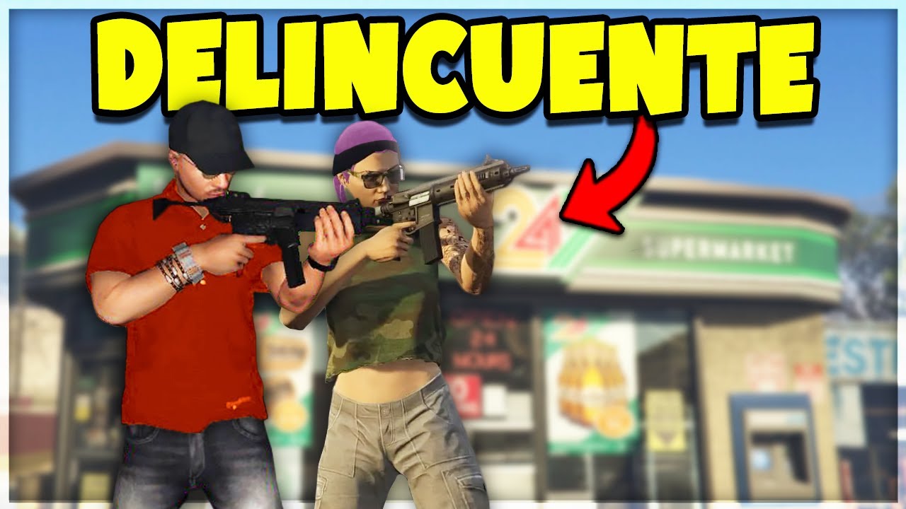Me Llevo a mi Novia a ROBAR en GTA RP