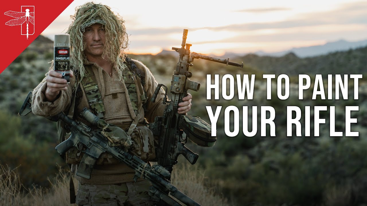 HOW TO PAINT YOUR RIFLE - TRAVIS HALEY