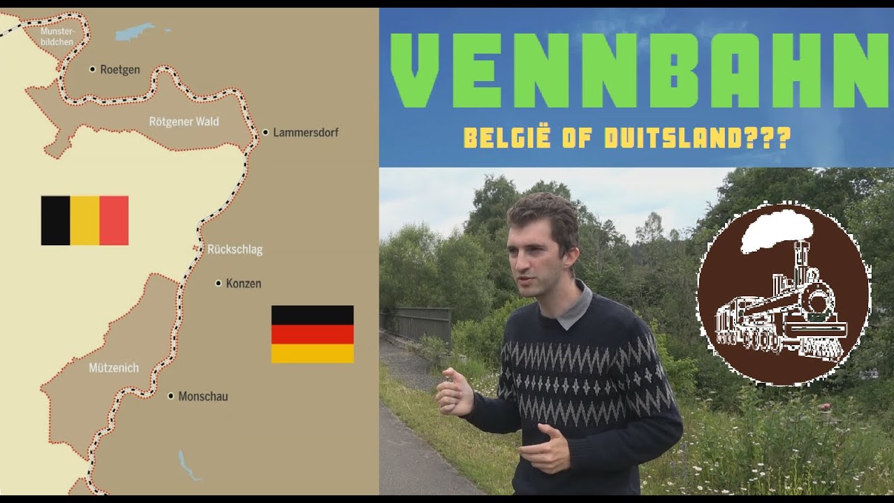 Vennbahn: Belgische spoorweg DOOR Duitsland! (UNIEK)
