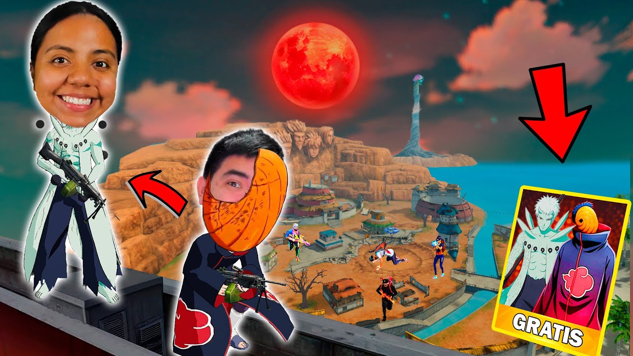 NOS SACAMOS LA SKIN LEGENDARIA DE OBITO EN FREEFIRE😎