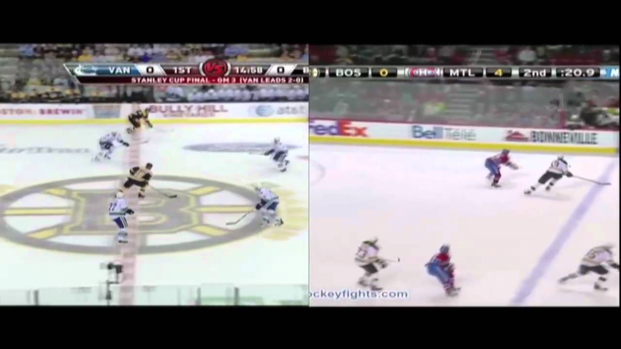 Chara (on Pacioretty) vs. Rome (on Horton) Hit